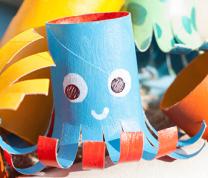 Summer Reading: Octopus Friend Craft image