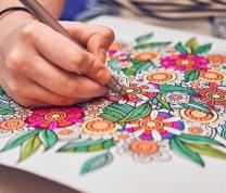 Mandala Coloring Therapy 