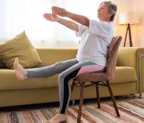 Chair Yoga for All! (in Mandarin Chinese/English)