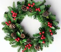 Make a Christmas Wreath with Anna Kao