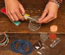Memory-Wire Bracelet Workshop for Adults