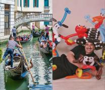 Italian Heritage Month Storytime and Gondola craft for Kids With Ms Lucy and Nick the Balloonatic