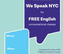 We Speak NYC Conversation Group 