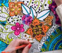 Adult Coloring Club and Conversation