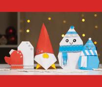 Winter Origami for Kids