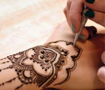 Celebrating the Bengali New Year: Henna Hand Painting with Shaheen Sultana image