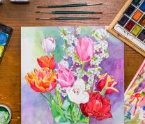 Creative Aging: Watercolor Workshop