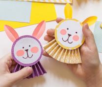 Thursday Crafts: Paper Bunny Hand Puppet