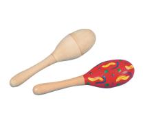 Cinco de Mayo Craft: Paint Your Own Maraca