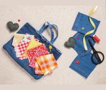 Back-to-School Craft with Artist Diana Lau: Make Your Own Jean Bag image